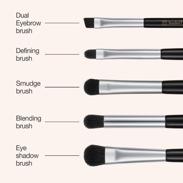 Studio17 Eye Makeup Brush 5 SET - Image 4