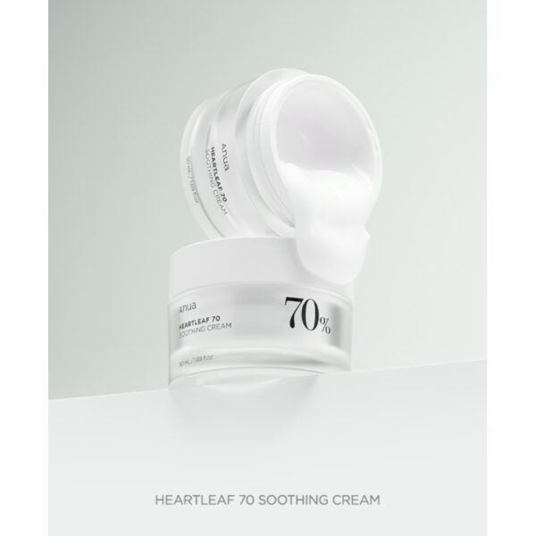 Anua Heartleaf 70 Soothing Cream [50ml | 100ml] - Image 2
