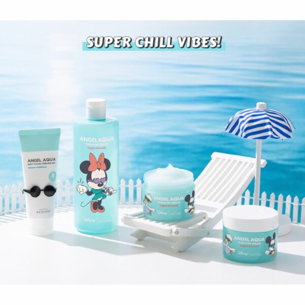 Disney x Beyond Angel Aqua Moisture Toner 500mL Special Set ( +Cotton 70pads) (Copy) - Image 2
