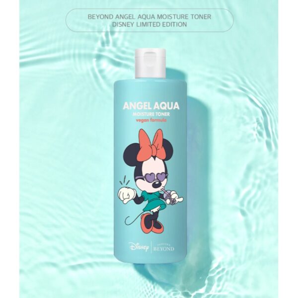 Disney x Beyond Angel Aqua Moisture Toner 500mL Special Set ( +Cotton 70pads) (Copy) - Image 3