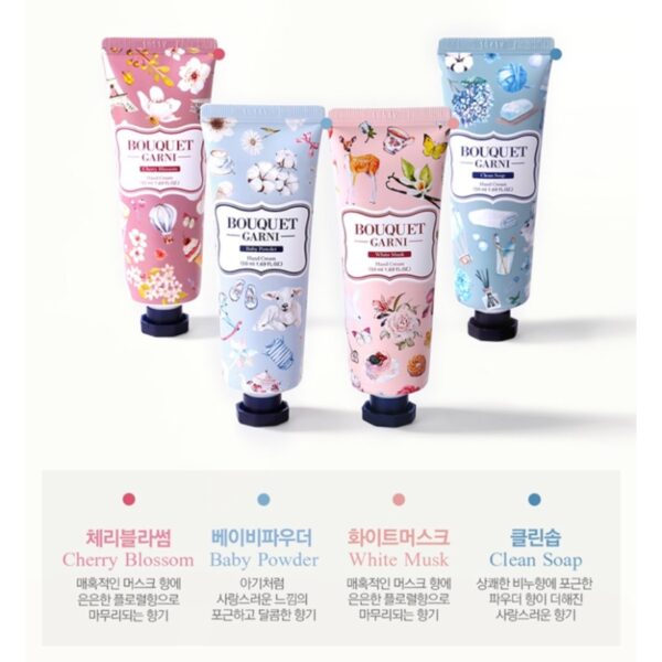 BOUQUET GARNI Fragranced Hand Cream 4 SET - Image 4