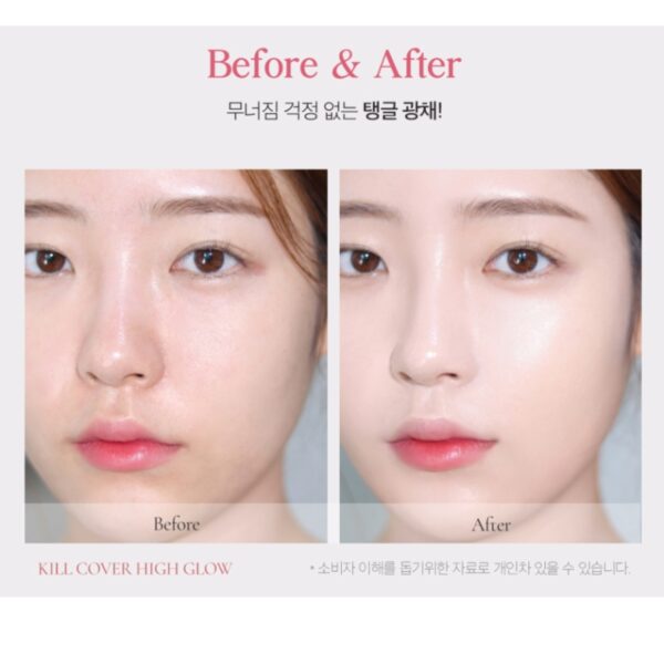 CLIO Kill Cover High Glow Cushion Set [#3 Colors](+Refill) - Image 7