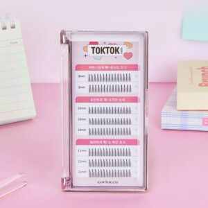 TOKTOK HARA Filtere BLACK Eyelash Set 120pcs[# 9/10/11mm]