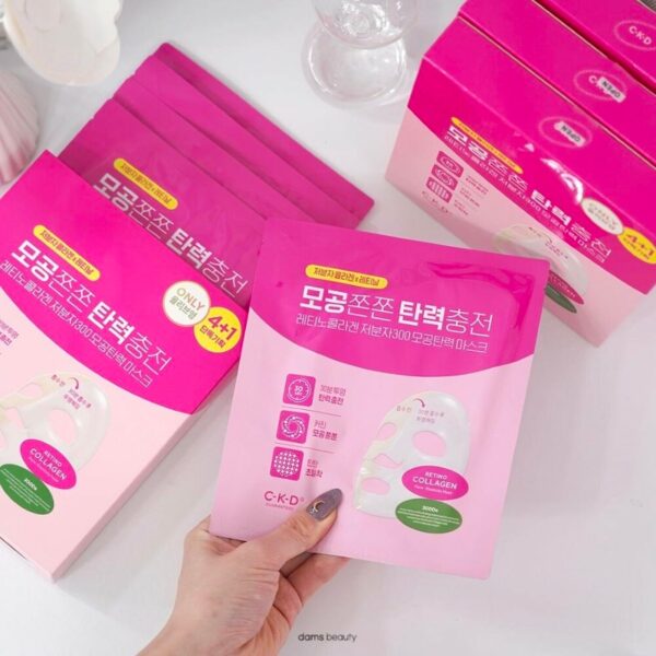CKD Retino Collagen Small Molecule 300 Pore Tightening Mask [#5 Masks] - Image 2