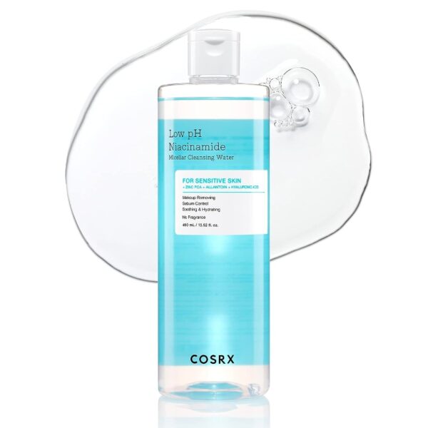 Cosrx Low Ph Niacinamide Cleansing Water 400mL (+100ml)