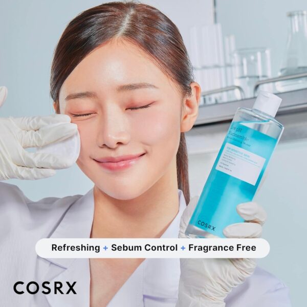 Cosrx Low Ph Niacinamide Cleansing Water 400mL (+100ml) - Image 5