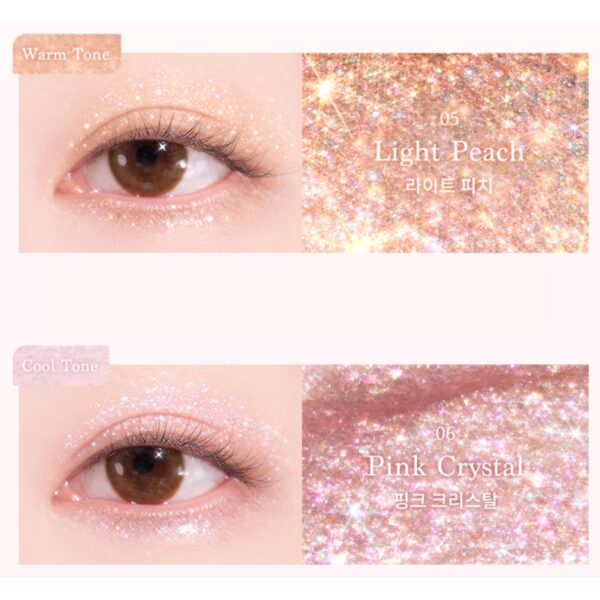 Dasique Starlit Jewel Liquid Glitter [#07 Moon] - Image 10