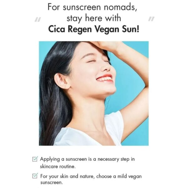 Dr. Ceuracle Cica Regen Vegan Sun SPF50+ PA++++ - Image 3