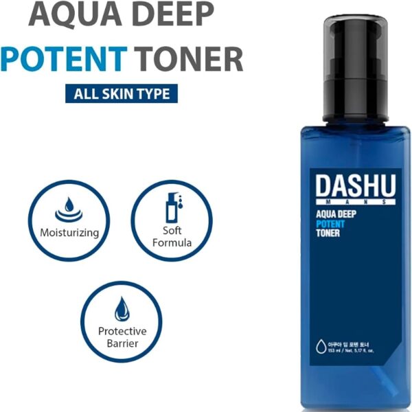 DASHU Mens Aqua Deep Potent Toner - Image 2