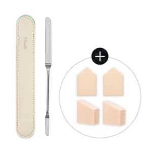Fillimilli Dual Make Up Spatula 4 puff Set