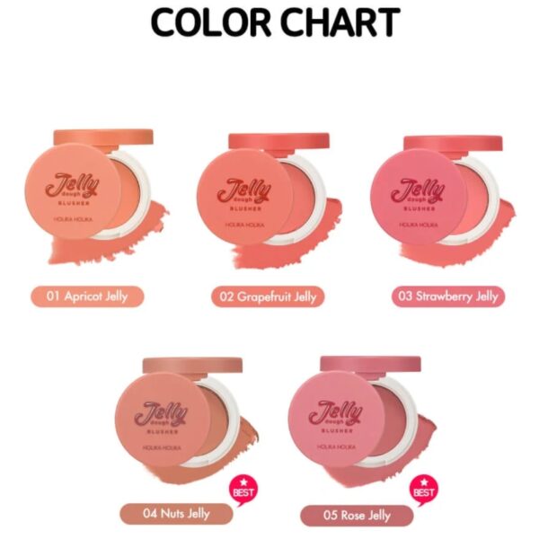 Holika Holika Jelly Dough Blusher [#3 Colors] - Image 8