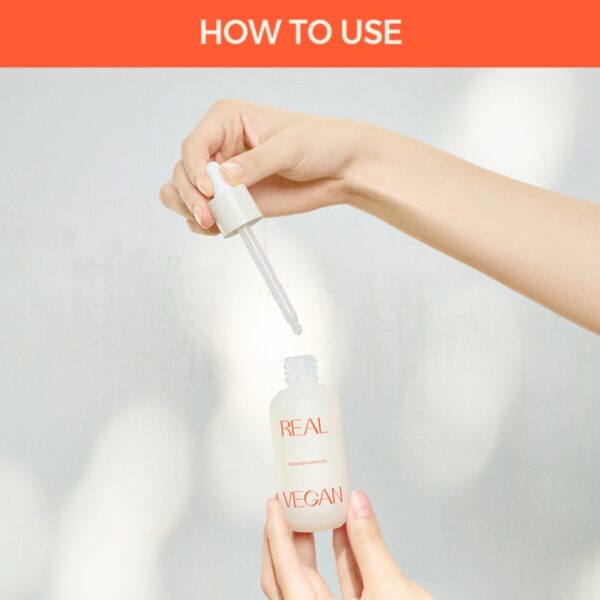KLAVUU Real Vegan Collagen Ampoule (+Lagom Cleanser 20ml) - Image 5