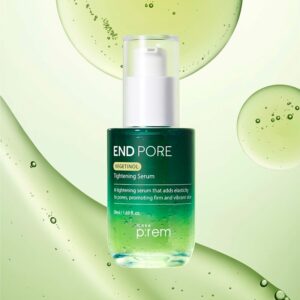 makeprem End Pore Vegetinol Tightening Serum (+soothing Pink Tone Up SunCream 10ml)