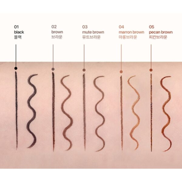 nobev Slim Edge Dual Eyeliner [#2 Colors] - Image 11