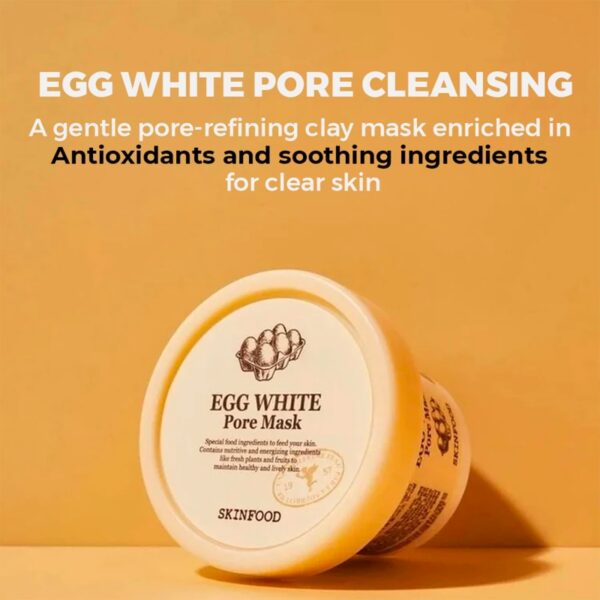 SKINFOOD Egg White Pore Mask - Image 4