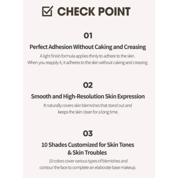 THE SAEM Cover Perfection Tip Concealer [#4 Colors] Big size 9.5g - Image 7
