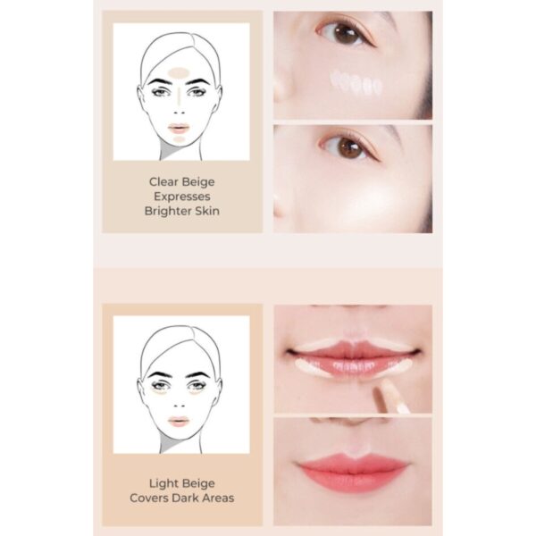 THE SAEM Cover Perfection Tip Concealer [#4 Colors] Big size 9.5g - Image 9