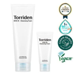 Torriden Dive In Low Molecular Hyaluronic Acid Cleansing Foam (+30ml)