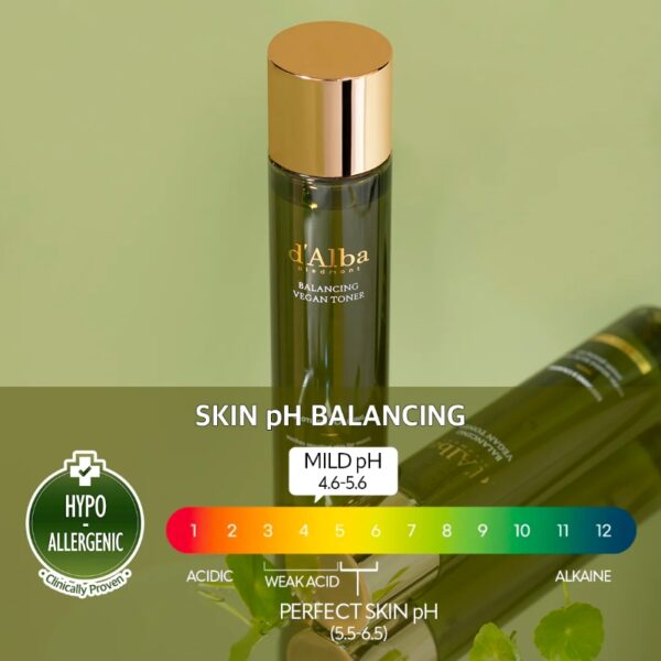 d'Alba Mild Skin Balancing Vegan Toner - Image 2