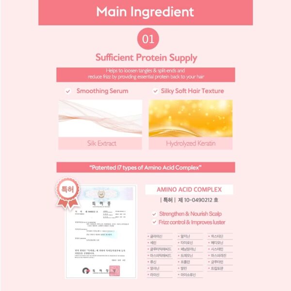 d'Alba Professional Reparing Hair Perfume Serum [#R02 Rose Freesia] - Image 6