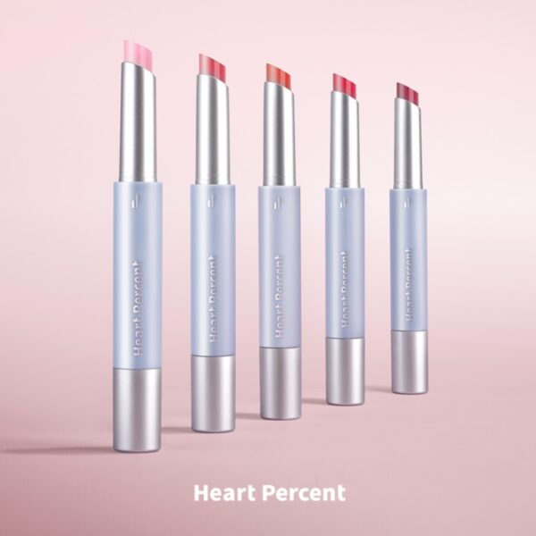 NEW💖 HEART PERCENT Dote On Mood Dewy Melting Lipstick [#4 Colors]