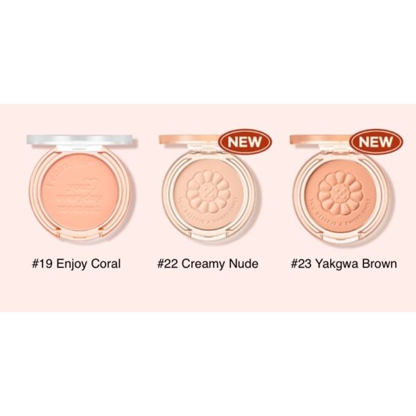 Peripera PURE BLUSHIED Sunshine Cheek [#5 Colors] - Image 10