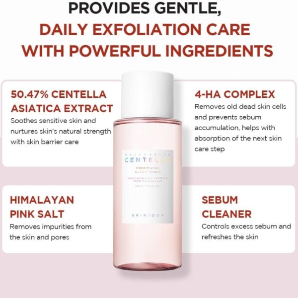 Skin1004 Madagascar Centella Poremizing Clear Toner - Image 6