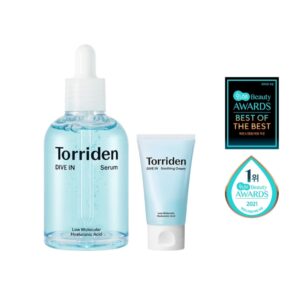 Torriden Dive In Low Molecular Hyaluronic Acid Serum 100ML & Cream 50ml Special Set