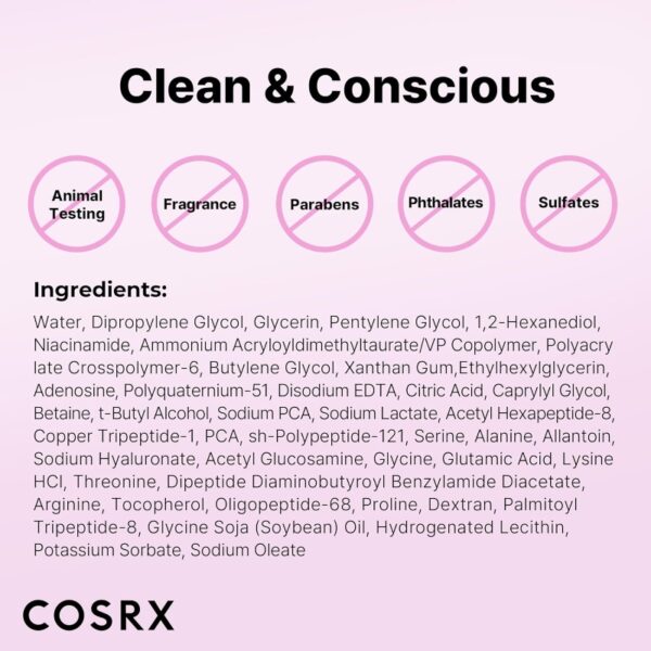 COSRX The 6 Peptide Skin Booster Serum 150ml - Image 3