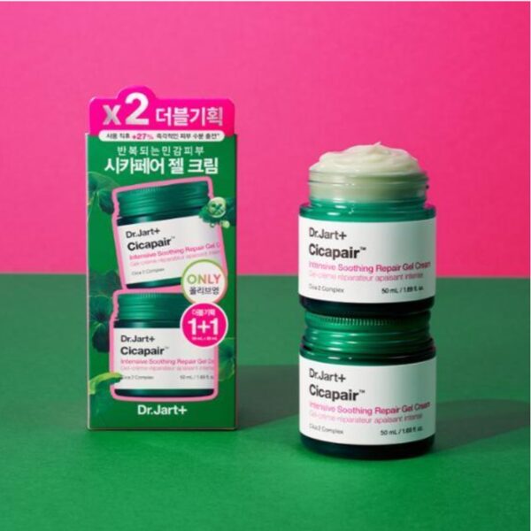 DR. JART+ Cicapair Intensive Soothing Repair Gel Cream 100ml Set