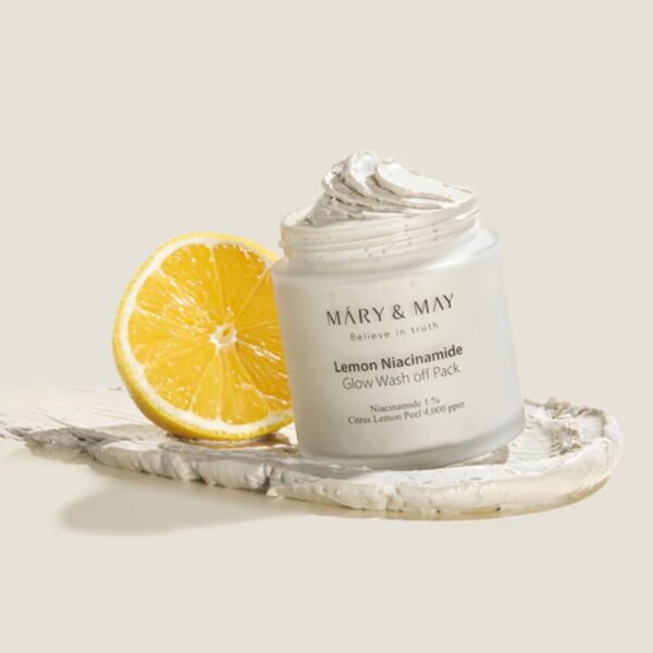 MARY&MAY Lemon Niacinamide Glow Wash Off Pack - Image 3