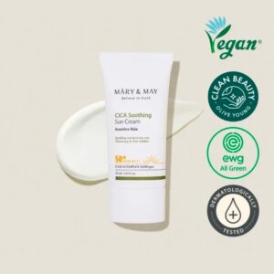 Mary&May Cica Soothing Sun Cream SPF50+PA++++