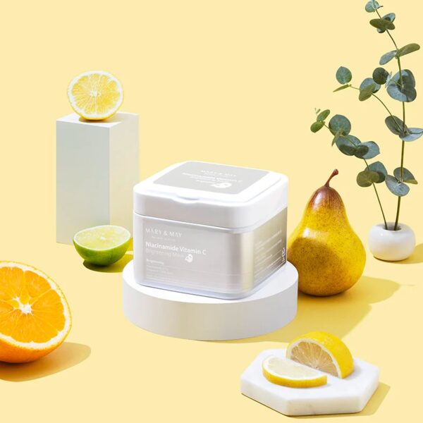 Mary&May Niacinamide Vitamin C Brightening Mask Set [30 Masks] - Image 3
