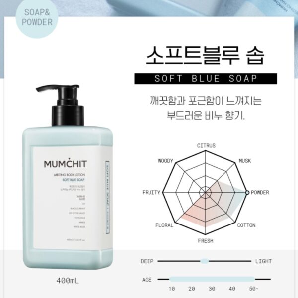 MUMCHIT Melting Body Lotion 400mL [#PURPLE MUSK] - Image 4