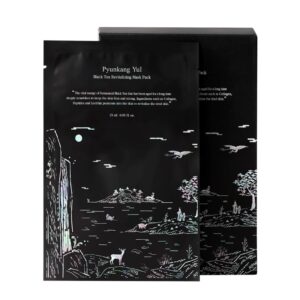 PYUNKANG YUL Black Tea Revitalising Mask Pack Set [10 Masks]