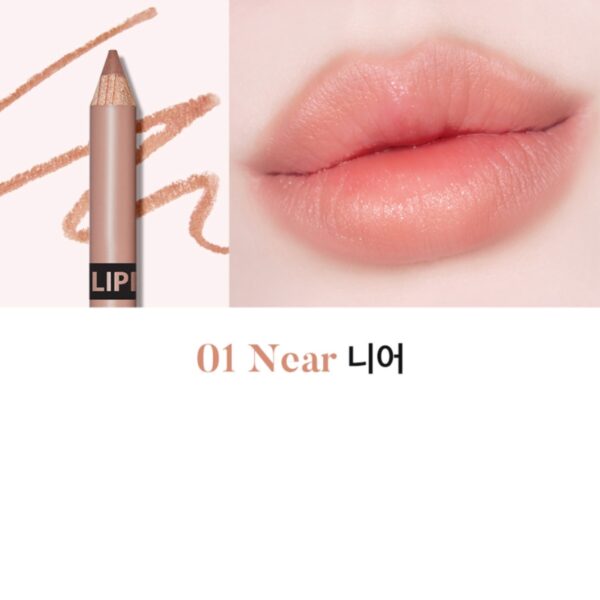 the SAEM Cover Perfection Lip Pencil Set + Sharpener [#6 Colors] - Image 5
