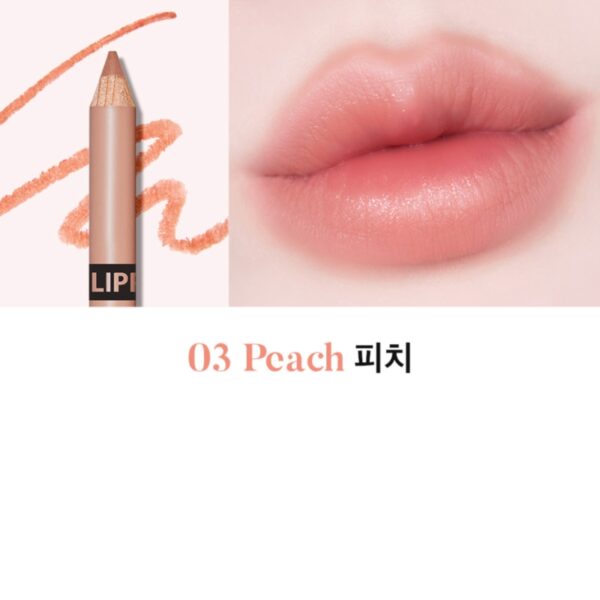 the SAEM Cover Perfection Lip Pencil Set + Sharpener [#6 Colors] - Image 7