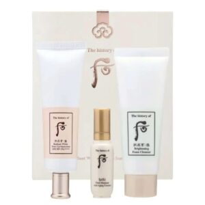 THE HISTORY OF WHOO Radiant White Tone up Sunscreen SPF 50+ PA++++ Set