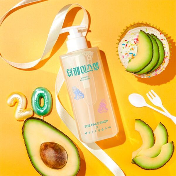[Darcygom x THE FACE SHOP] Avocado Body wash 300ml