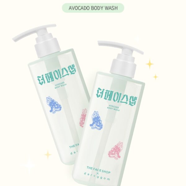 [Darcygom x THE FACE SHOP] Avocado Body wash 300ml - Image 2