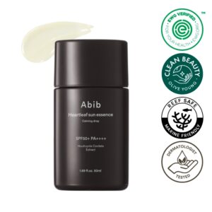 Abib Heartleaf Sun Essence Calming Drop SPF50+PA++++