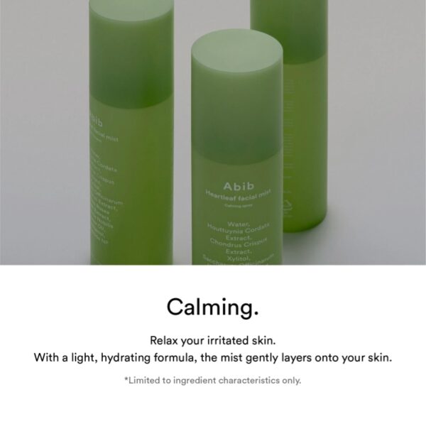 ABIB Heartleaf Facial Mist Calming Spray - Image 4