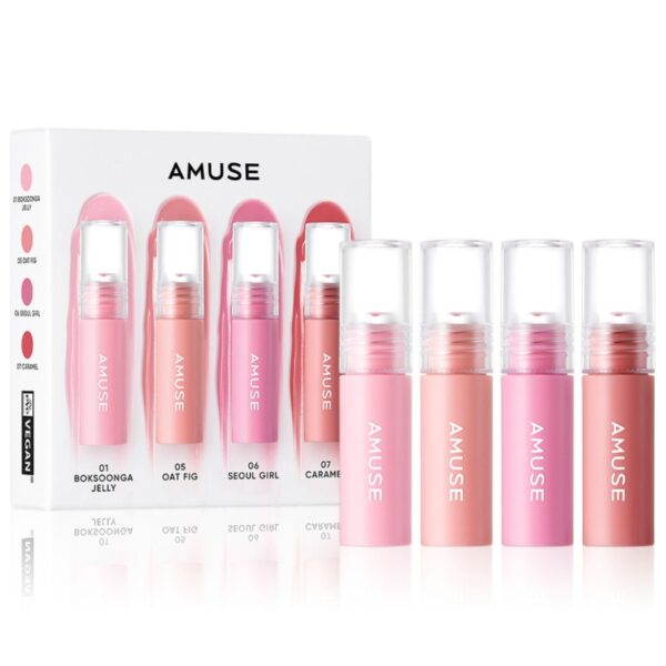 NEW💖 AMUSE Jel-Fit Tint BEST mini 4 Set [#1#5#6#7]