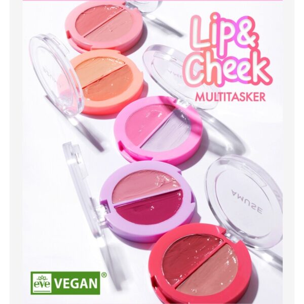 AMUSE Lip & Cheek Healthy Balm [#5 Colors] - Image 4