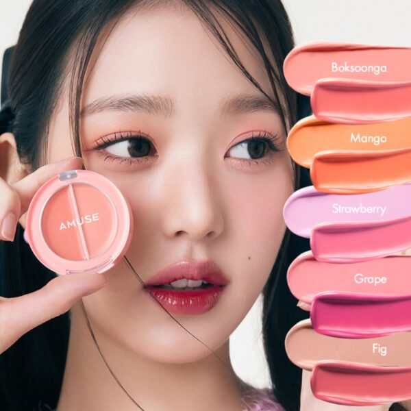 AMUSE Lip & Cheek Healthy Balm [#5 Colors]
