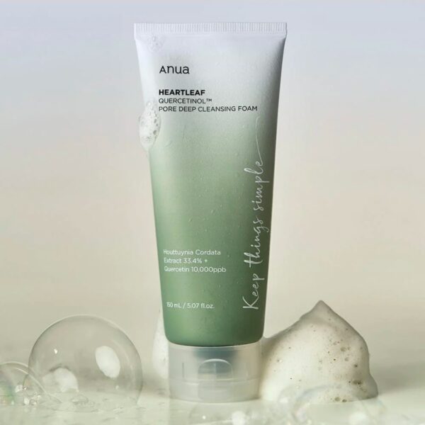 Anua Heartleaf Succinic Moisture Cleansing foam - Image 2