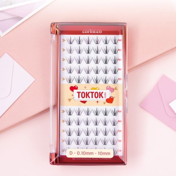 CORINGCO TOKTOK HARA Cupid Eyelash [D/ #11mm ] - Image 4