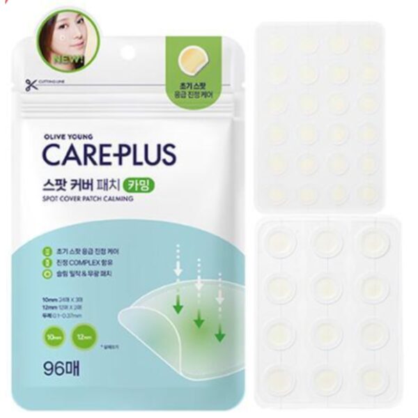 Care Plus Spot Cover Patch Calming 96 Counts