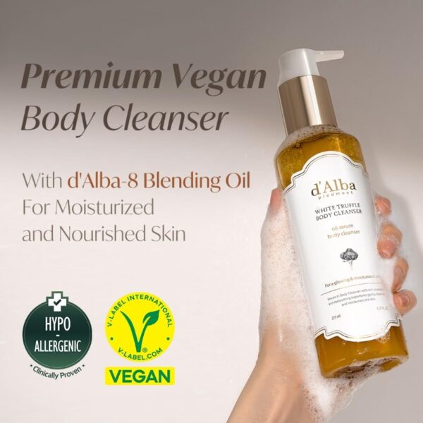 dalba White Truffle Body Cleanser (+Cleanser 3 kit +Double Serum & Cream mini) - Image 5