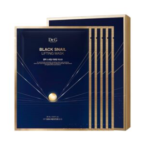 Dr. G Black Snail Lifting Mask Sheet [#5 masks]